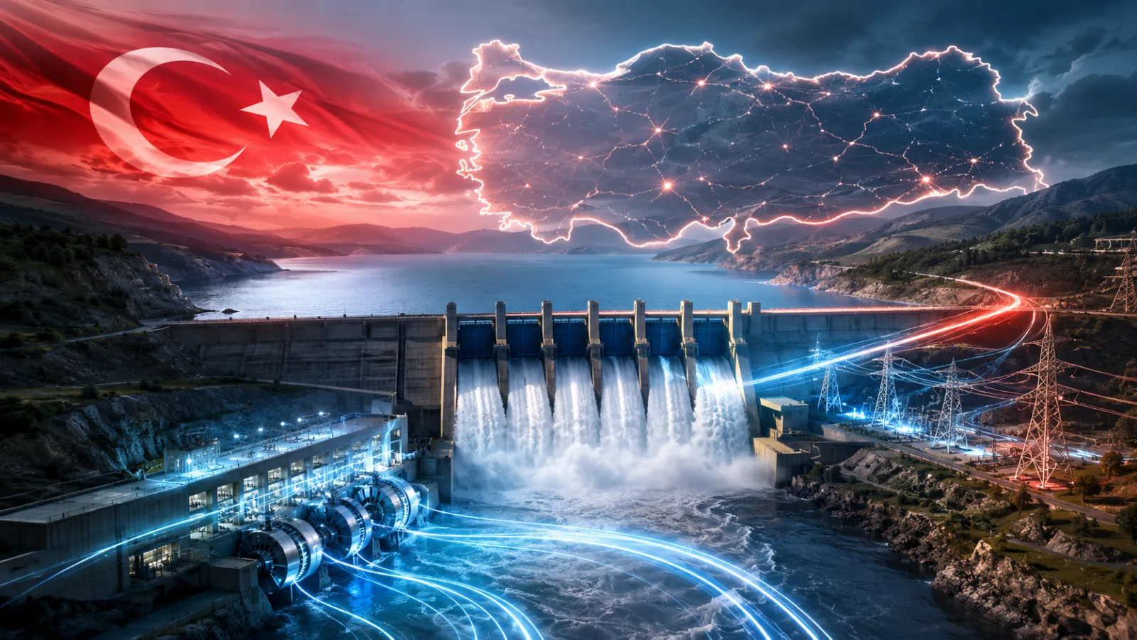 Türkiye Avrupa'da 2., dünyada 9. hidroelektrik gücü