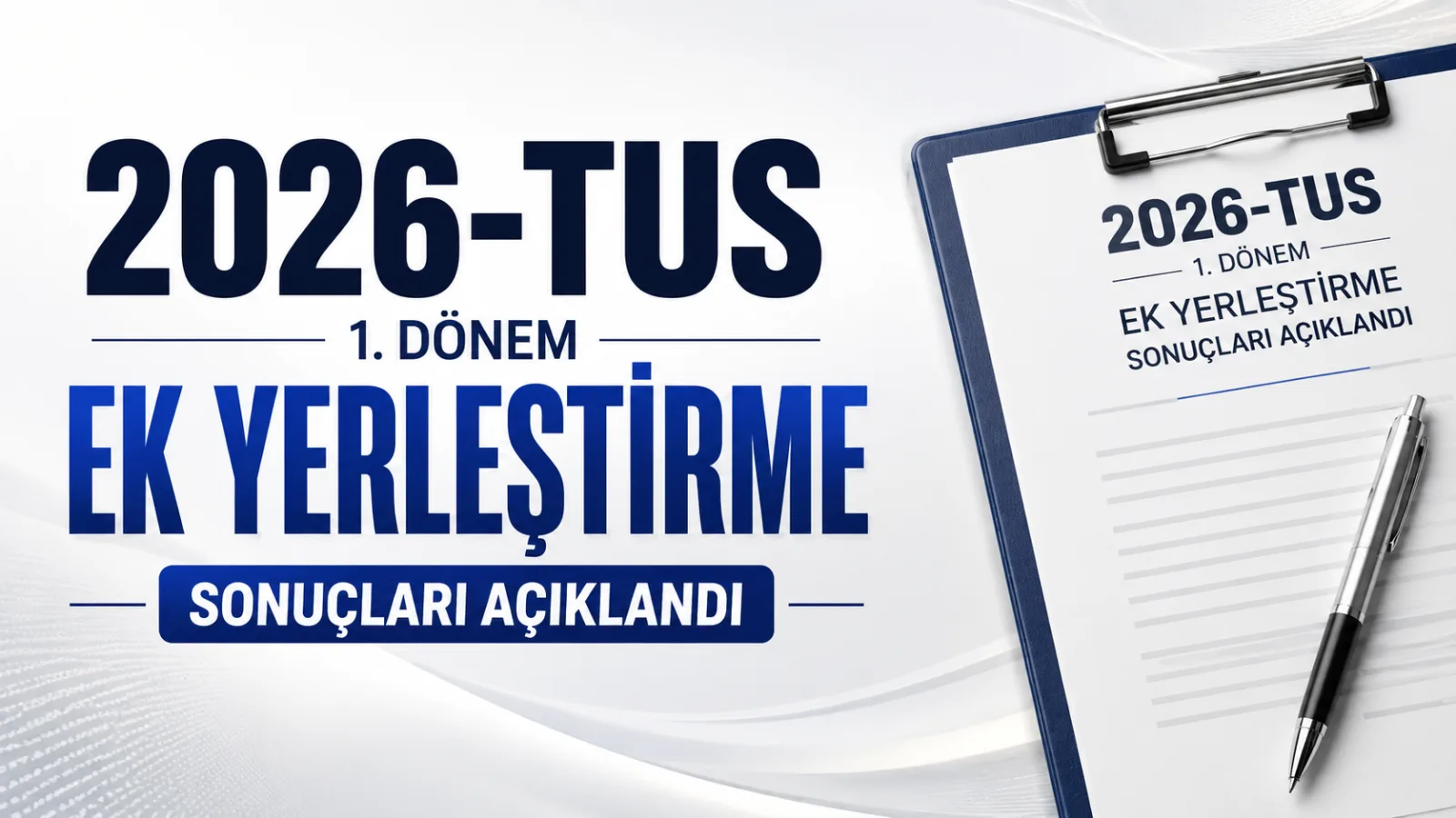 Sınav gündemi — KPSS, ALES, YDS